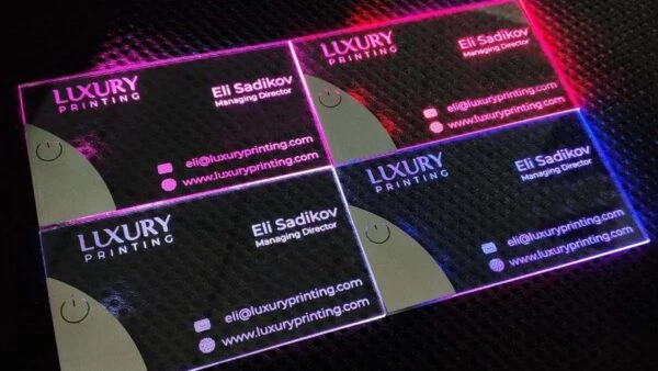Led Business Cards