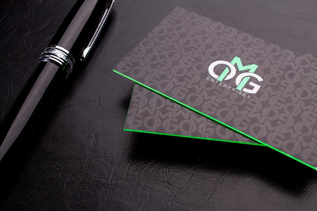 Premium Matte Embossed Business Cards for Unforgettable First